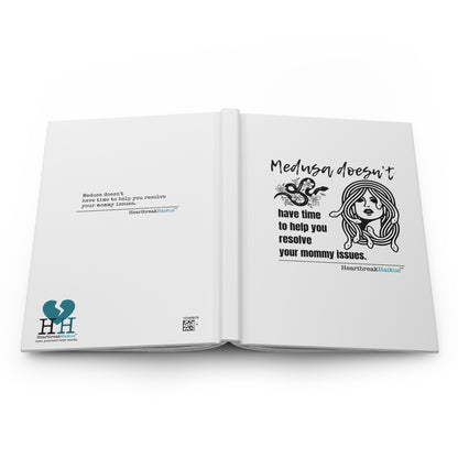Medusa and Your Mommy Haiku - Hardcover Journal (Dual-Design, Matte Finish)