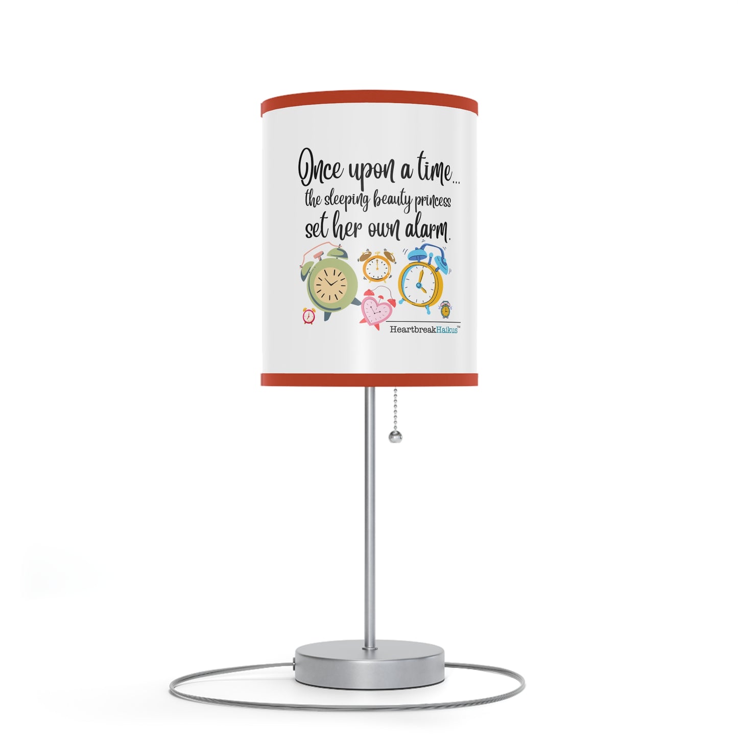 Sleeping Beauty's Alarm Haiku - Modern Table Lamp