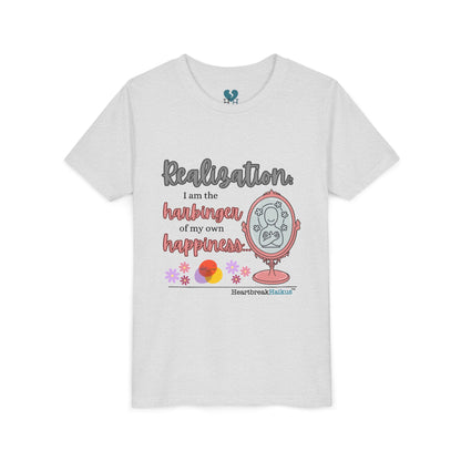 Harbinger of Happiness Haiku - Youth Medium-Weight Happiness Tee