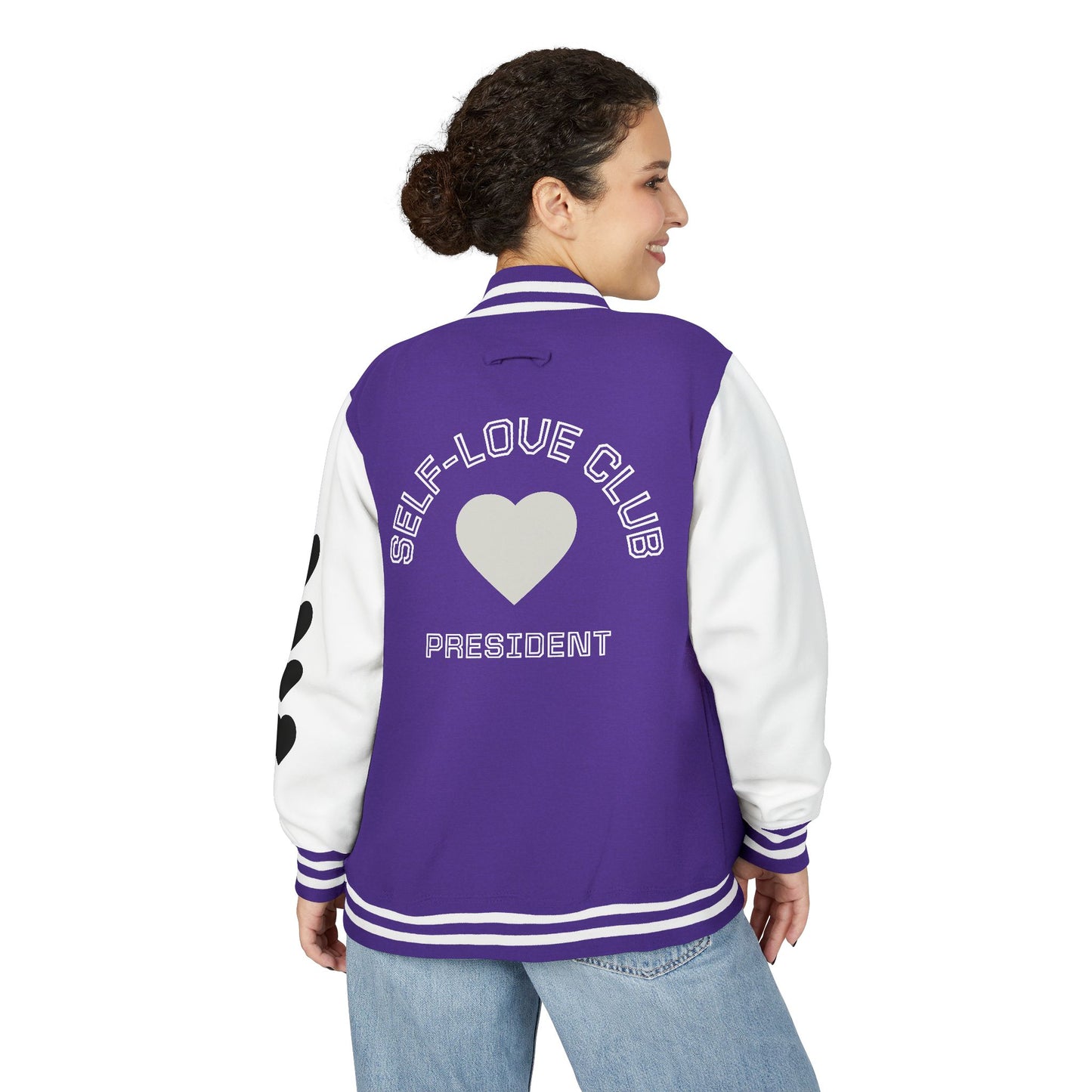 Self-Love Club President - Letterman-Style Jacket