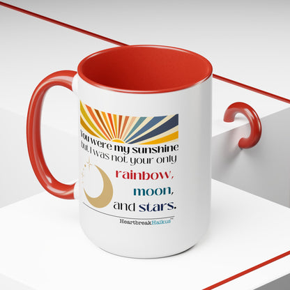 You Were My Sunshine Haiku - Two-Tone, Coffee Mug, 15oz - Dual-Sided Printing