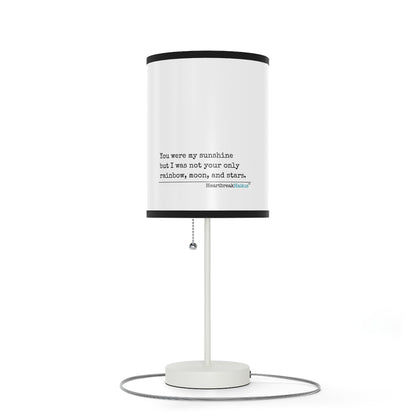 You Were My Sunshine Haiku - Modern Table Lamp
