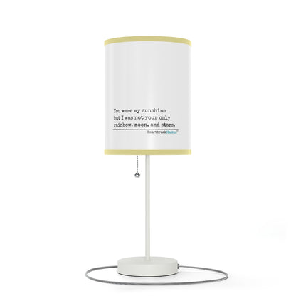 You Were My Sunshine Haiku - Modern Table Lamp