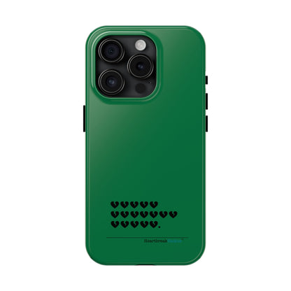 Hieroglyph Heartbreak Haiku Tough Phone Cases (evergreen)