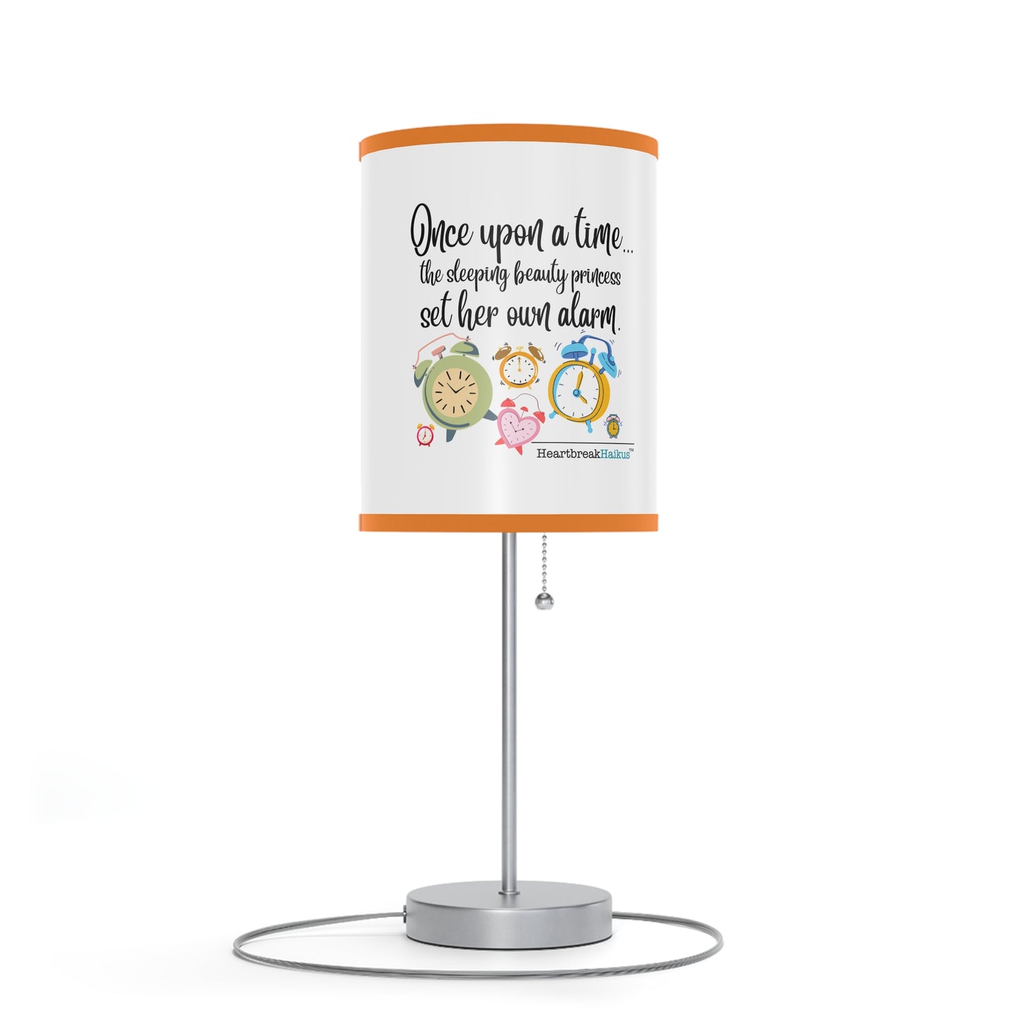 Sleeping Beauty's Alarm Haiku - Modern Table Lamp
