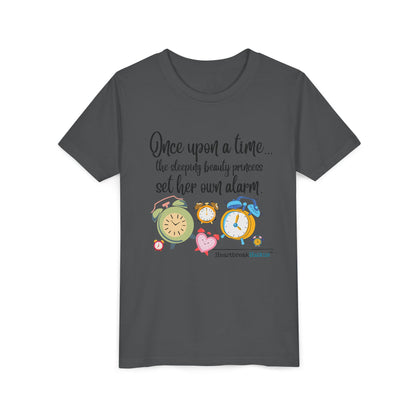 Sleeping Beauty's Alarm Haiku - Youth Short Sleeve Tee