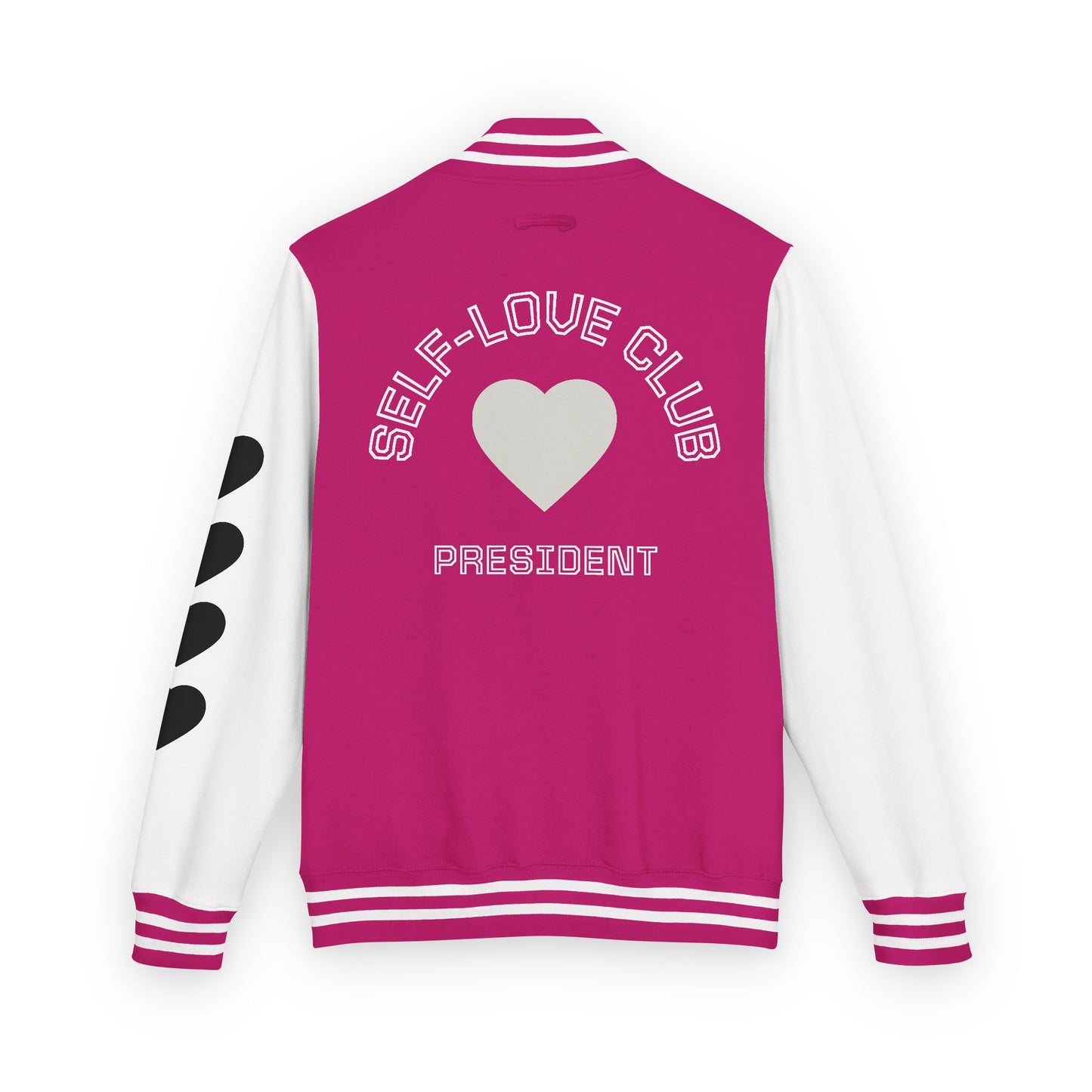 Self-Love Club President - Letterman-Style Jacket