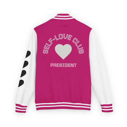 Self-Love Club President - Letterman-Style Jacket