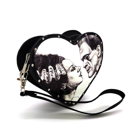 The Frankensteins - Glow in the Dark Heart-Shaped Wristlet