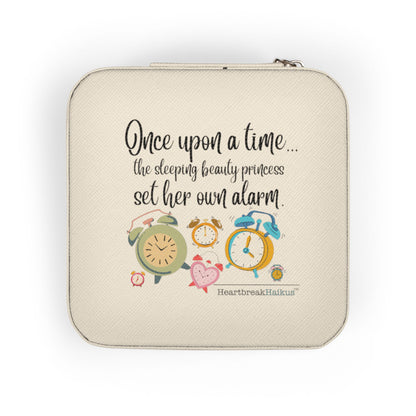 Sleeping Beauty's Alarm Haiku - Charming Jewelry Organizer and Travel Case