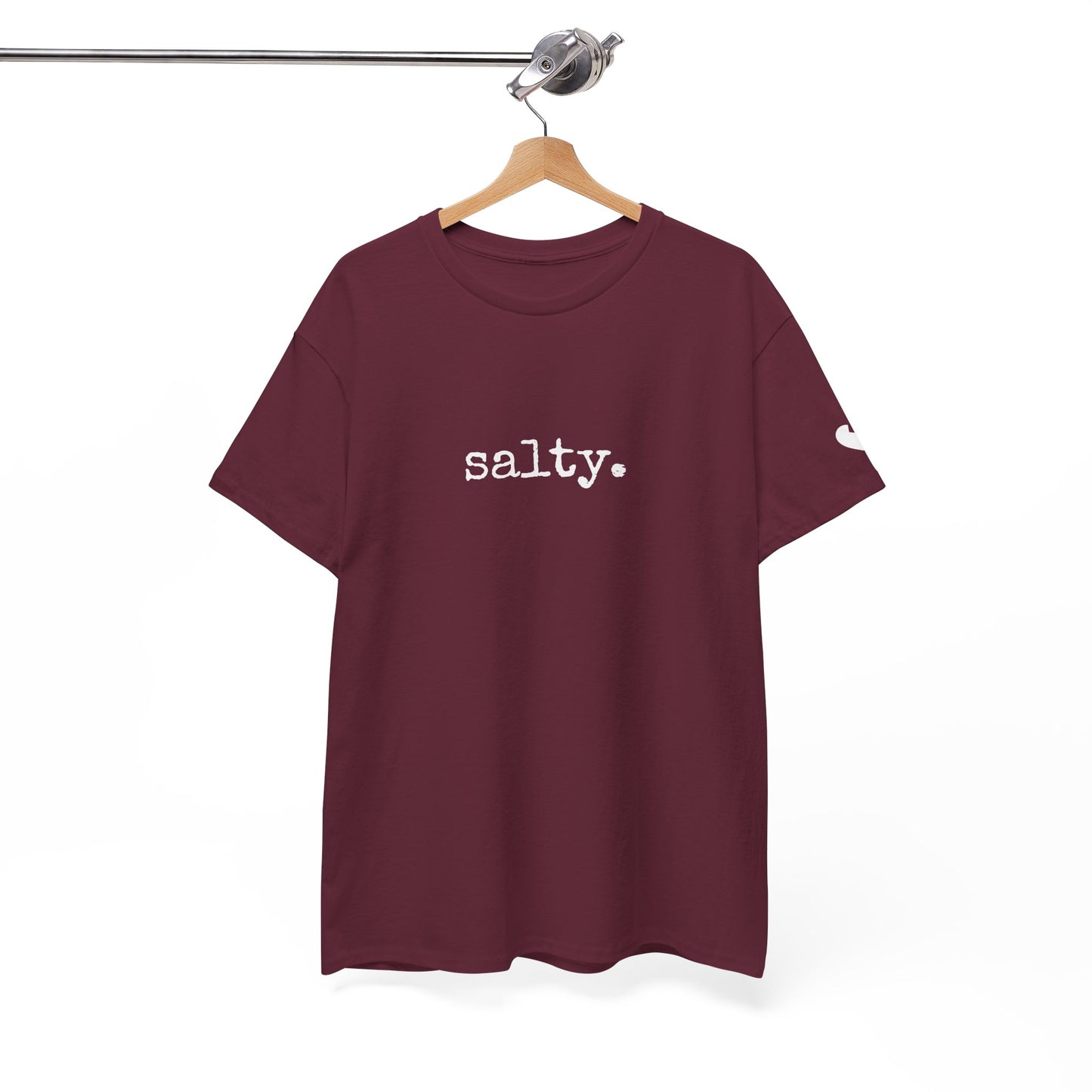 Salty. Graphic Tee — Minimalist T-Shirt (The One Word Collection)