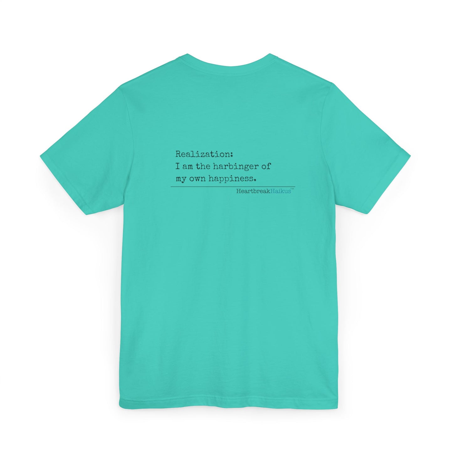 This classic unisex jersey short sleeve tee fits like a well-loved favorite. Soft cotton and quality print make users fall in love with it over and over again. These t-shirts have-ribbed knit collars to bolster shaping. The shoulders are tapered for a bet