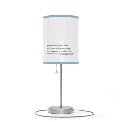 You Were My Sunshine Haiku - Modern Table Lamp