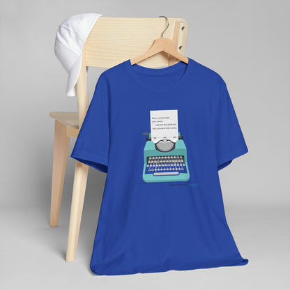 Heal Yourself with Words Haiku - Lightweight Jersey T-Shirt