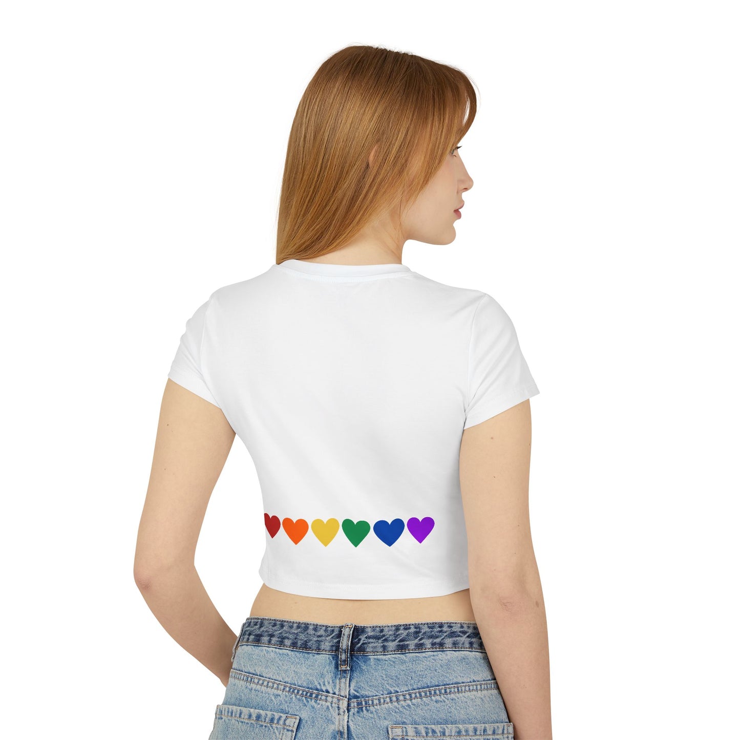 Rainbow Hearts - Baby Tee (Rainbow Hearts Collection)