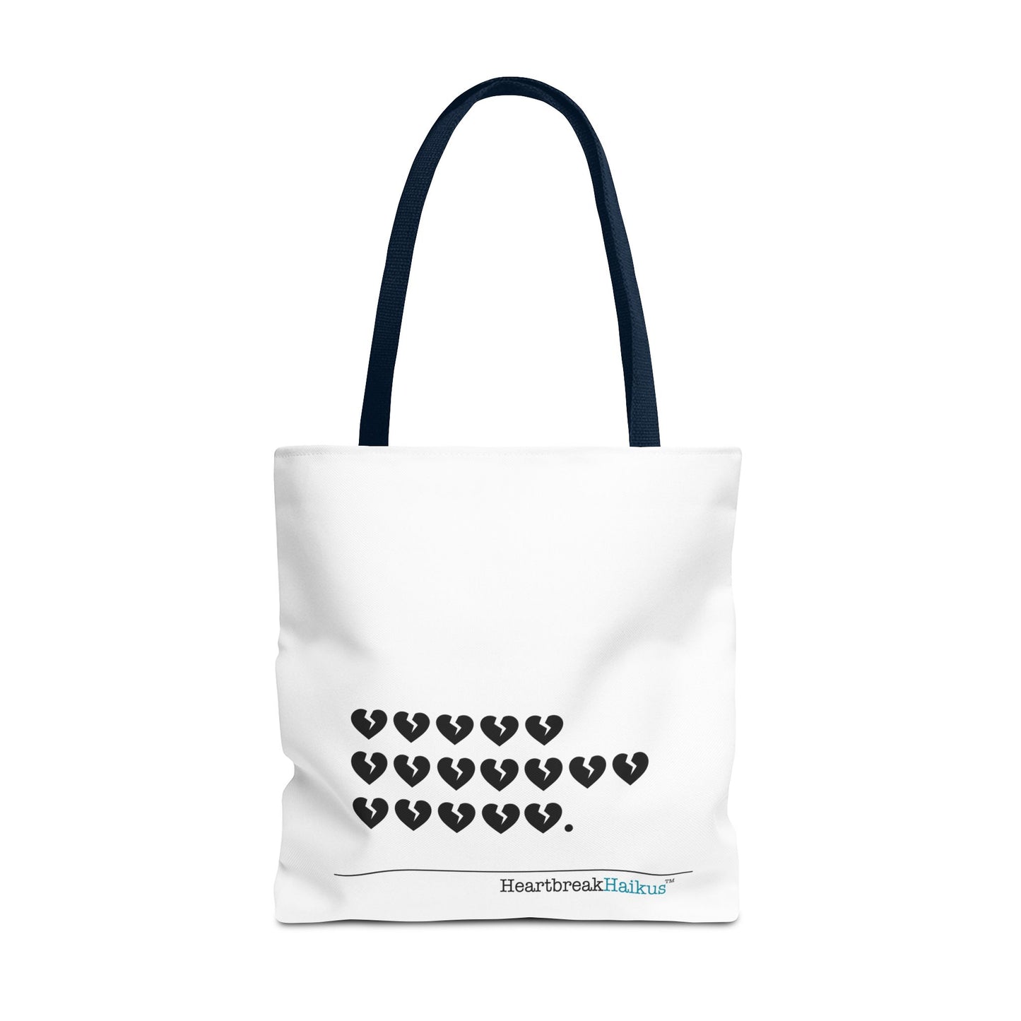 "Hieroglyph Heartbreak Haiku" Tote Bag