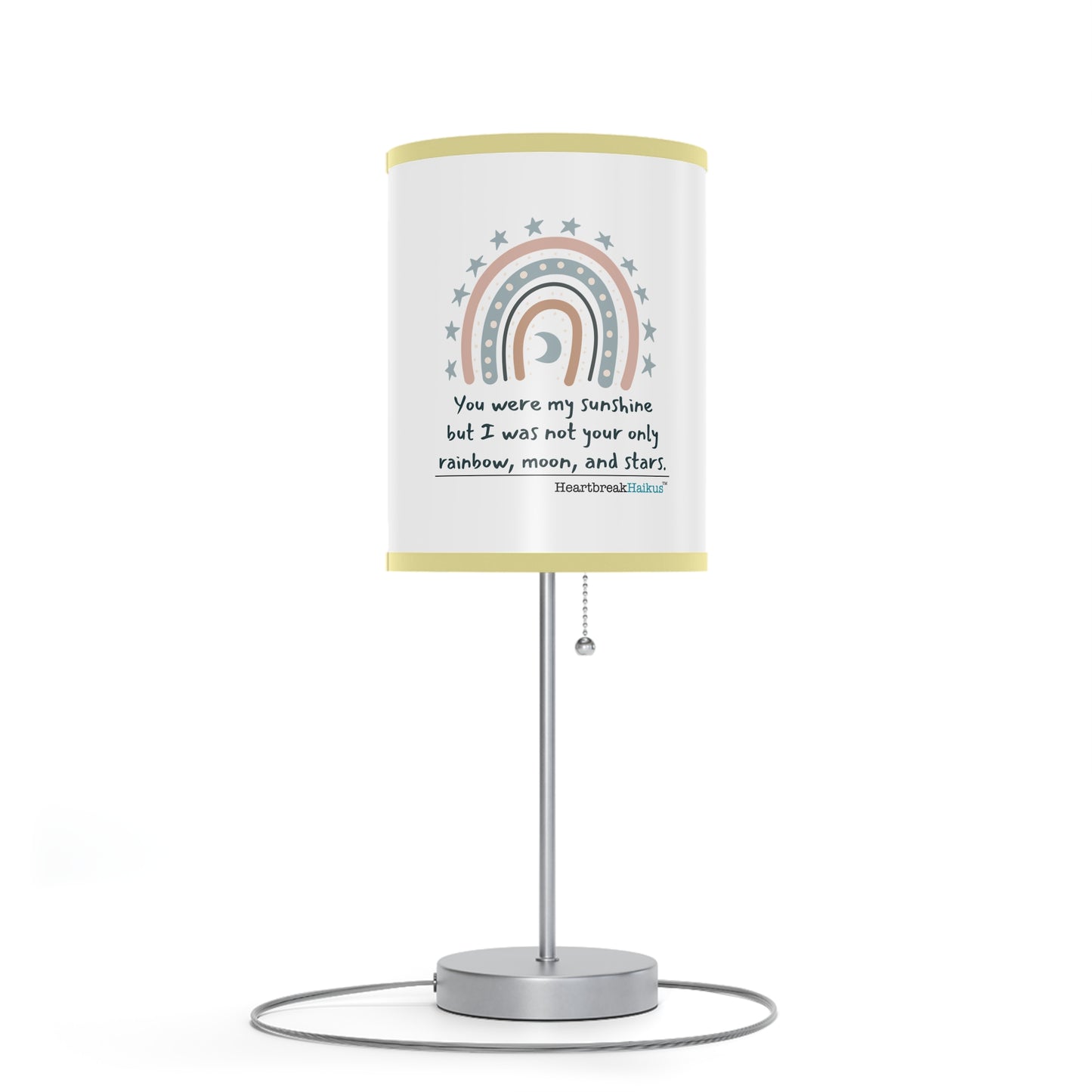 You Were My Sunshine Haiku - Modern Table Lamp (Summer 2025 Collection)