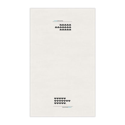Hieroglyph Heartbreak Haiku - Kitchen Towel