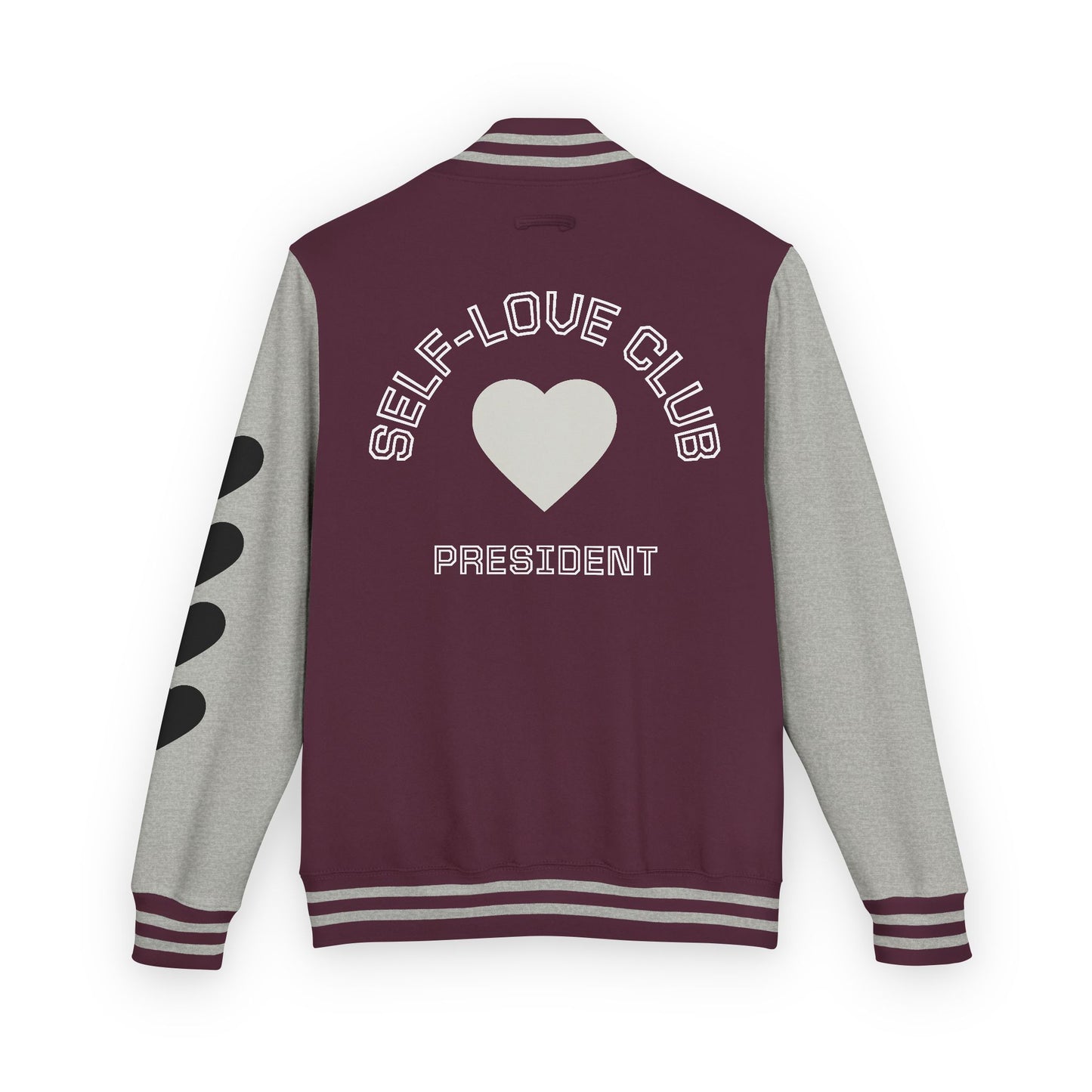 Self-Love Club President - Letterman-Style Jacket