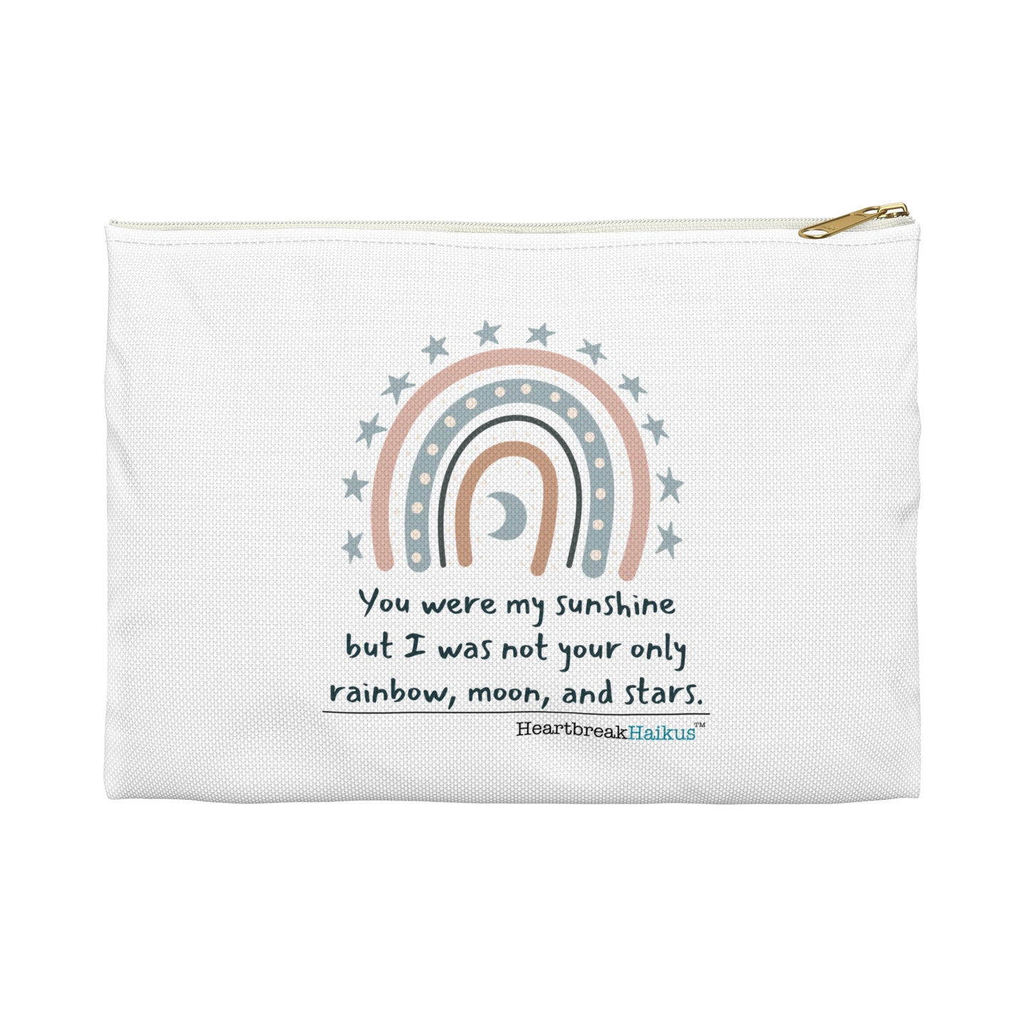 You Were My Sunshine Haiku - Accessory Pouch (Summer 2025 collection)