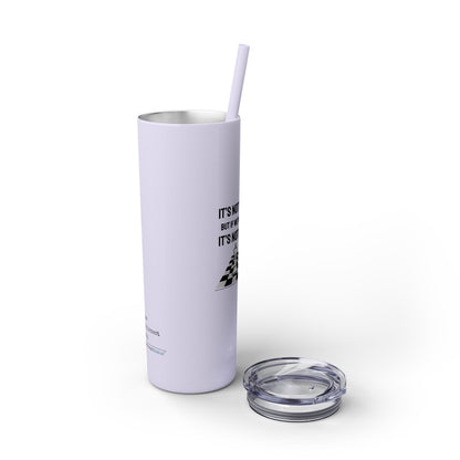 It's Not you/Me Haiku - Skinny Venti Tumbler with Eco-Friendly, Reusable, Matching Straw, 20oz