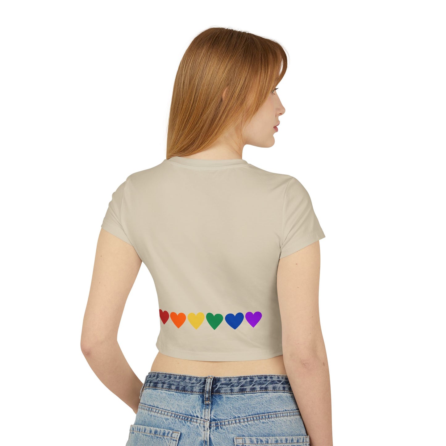 Rainbow Hearts - Baby Tee (Rainbow Hearts Collection)