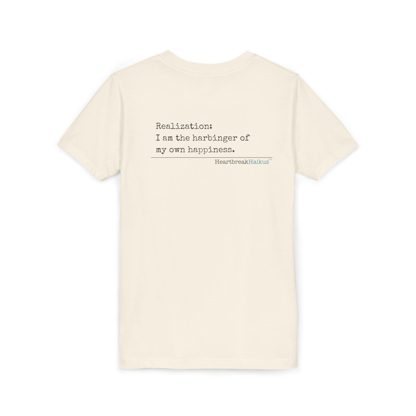 Harbinger of Happiness Haiku - Youth Medium-Weight Happiness Tee