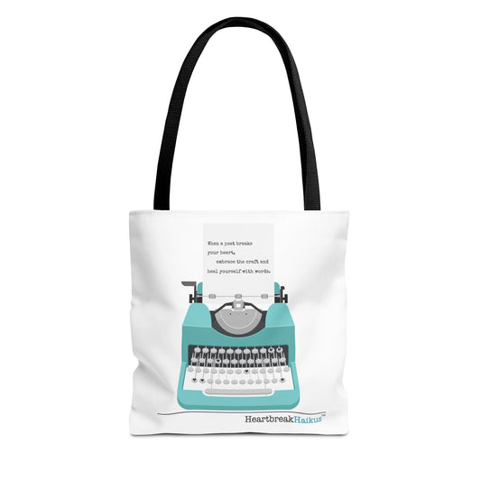 Heal Yourself with Words Haiku - Tote Bag (Dual-sided print)
