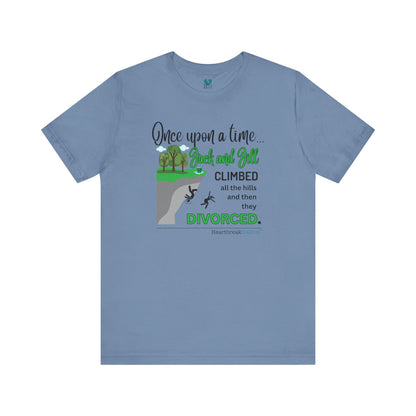 Jack and Jill Divorced Haiku - Short Sleeve T-Shirt