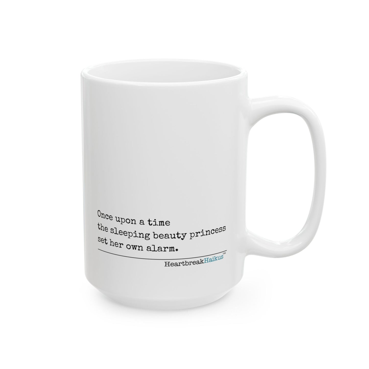 Sleeping Beauty's Alarm - Dual-Design Ceramic Mug (11oz or 15oz)