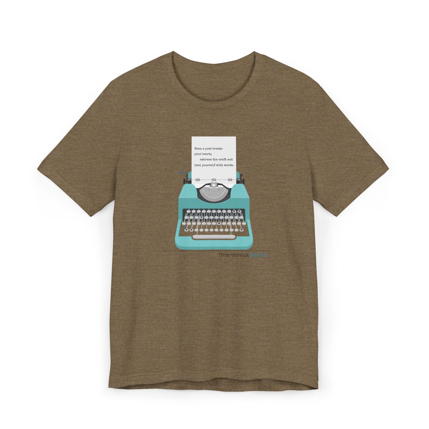 Heal Yourself with Words Haiku - Lightweight Jersey T-Shirt