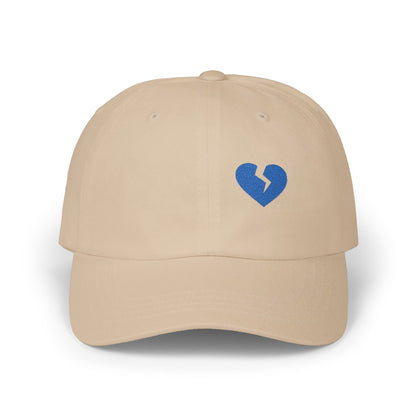 Solo Broken Heart (in Teal) - Classic Adjustable Cap (Only Hearts Collection)