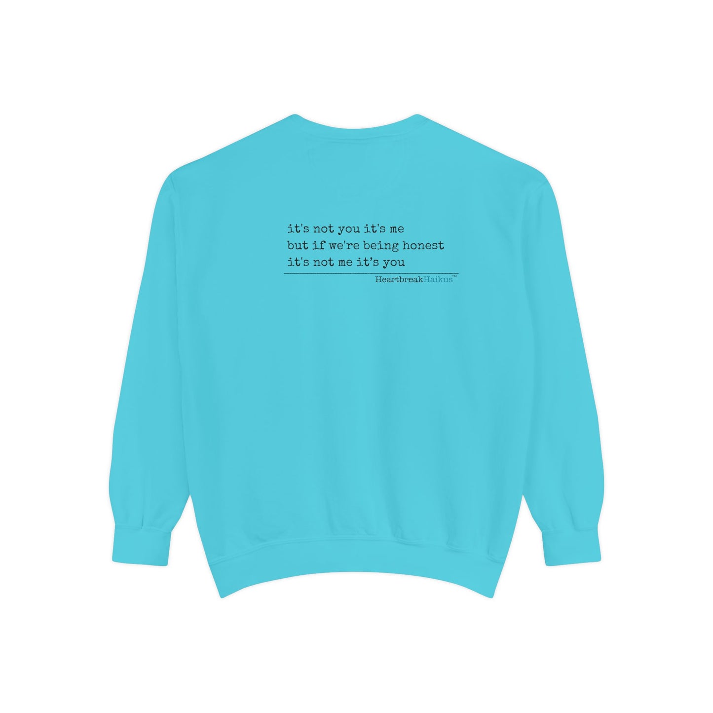 Luxurious comfort and style are what this unisex, garment-dyed sweatshirt is all about. It's made with 80% ring-spun cotton and 20% polyester and the fabric is 3-end garment-dyed, ring-spun, color-blast fleece with a 100% cotton face. Each sweatshirt come