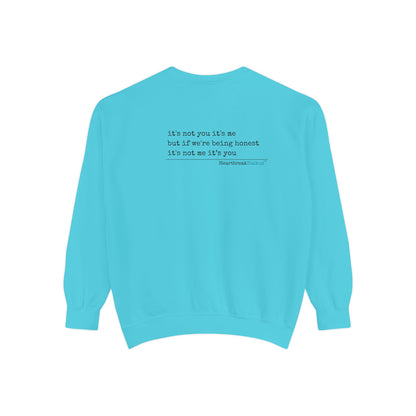 Luxurious comfort and style are what this unisex, garment-dyed sweatshirt is all about. It's made with 80% ring-spun cotton and 20% polyester and the fabric is 3-end garment-dyed, ring-spun, color-blast fleece with a 100% cotton face. Each sweatshirt come