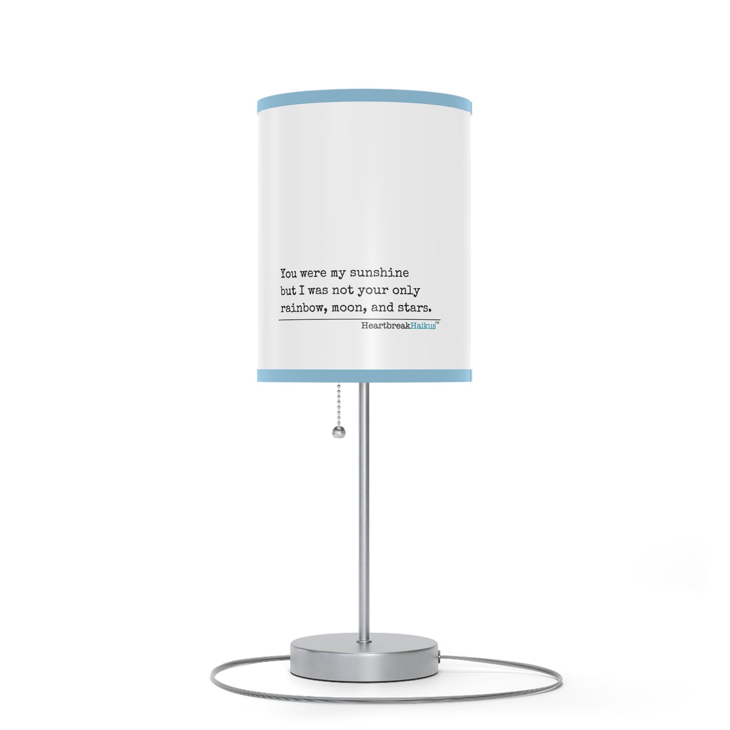 You Were My Sunshine Haiku - Modern Table Lamp (Summer 2025 Collection)