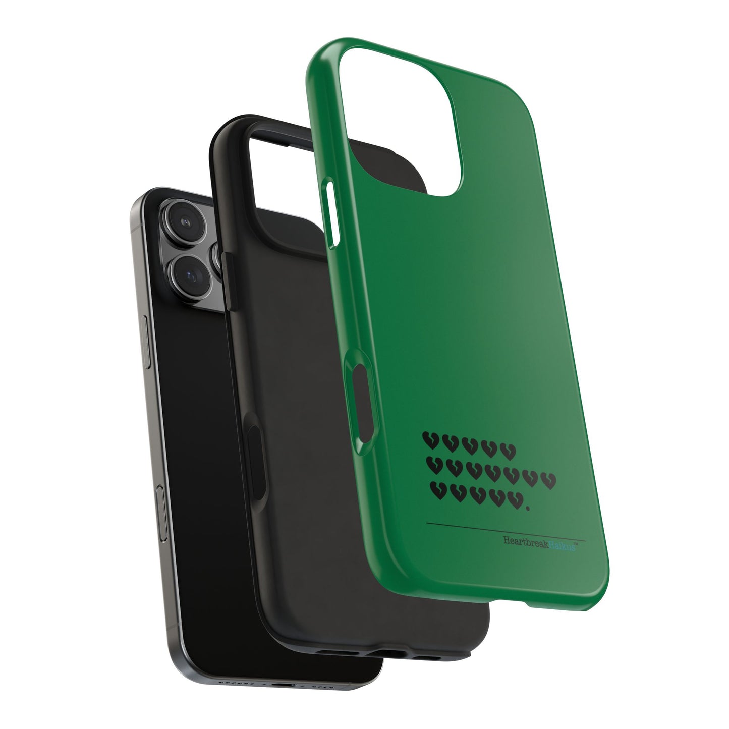 Hieroglyph Heartbreak Haiku Tough Phone Cases (evergreen)
