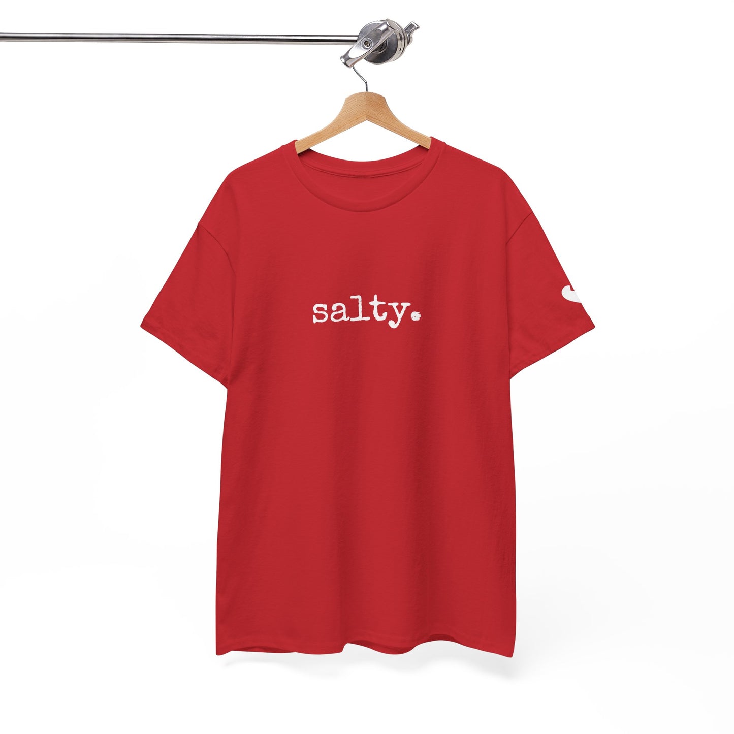 Salty. Graphic Tee — Minimalist T-Shirt (The One Word Collection)
