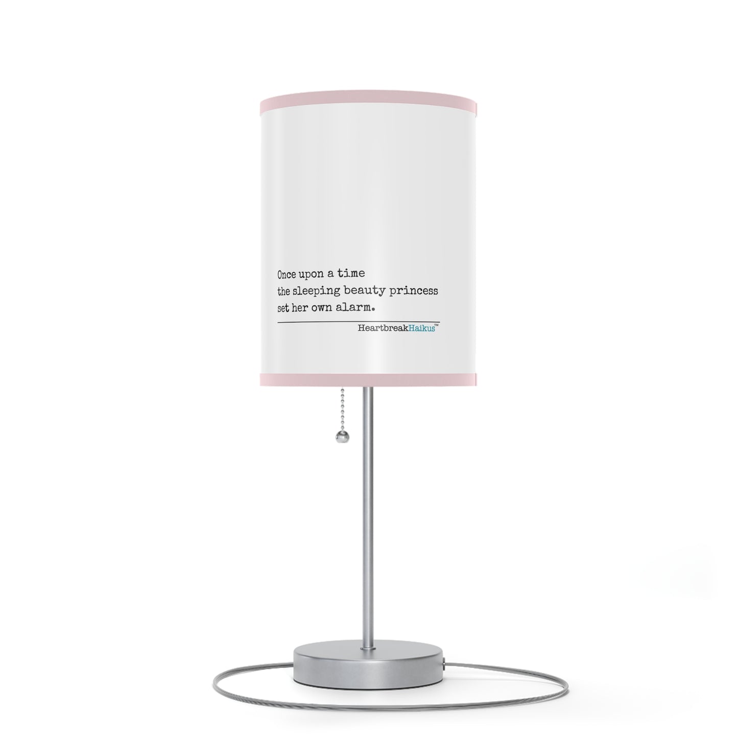 Sleeping Beauty's Alarm Haiku - Modern Table Lamp