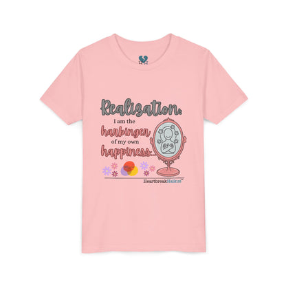 Harbinger of Happiness Haiku - Youth Medium-Weight Happiness Tee