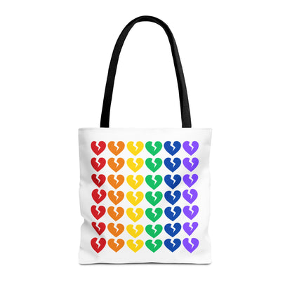 It's Not You/Me Haiku - Tote Bag (Rainbow Heartbreak Collection - Only Hearts Design)
