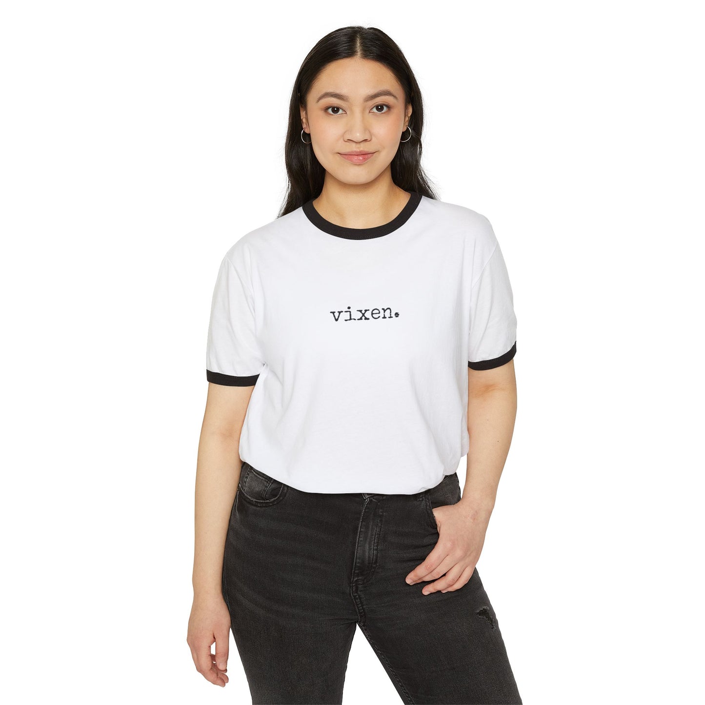 Vixen. University Ringer Tee - (The One Word Collection)
