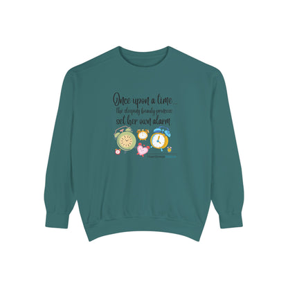 Luxurious comfort and style are what this unisex, garment-dyed sweatshirt is all about. It's made with 80% ring-spun cotton and 20% polyester and the fabric is 3-end garment-dyed, ring-spun, color-blast fleece with a 100% cotton face. Each sweatshirt come
