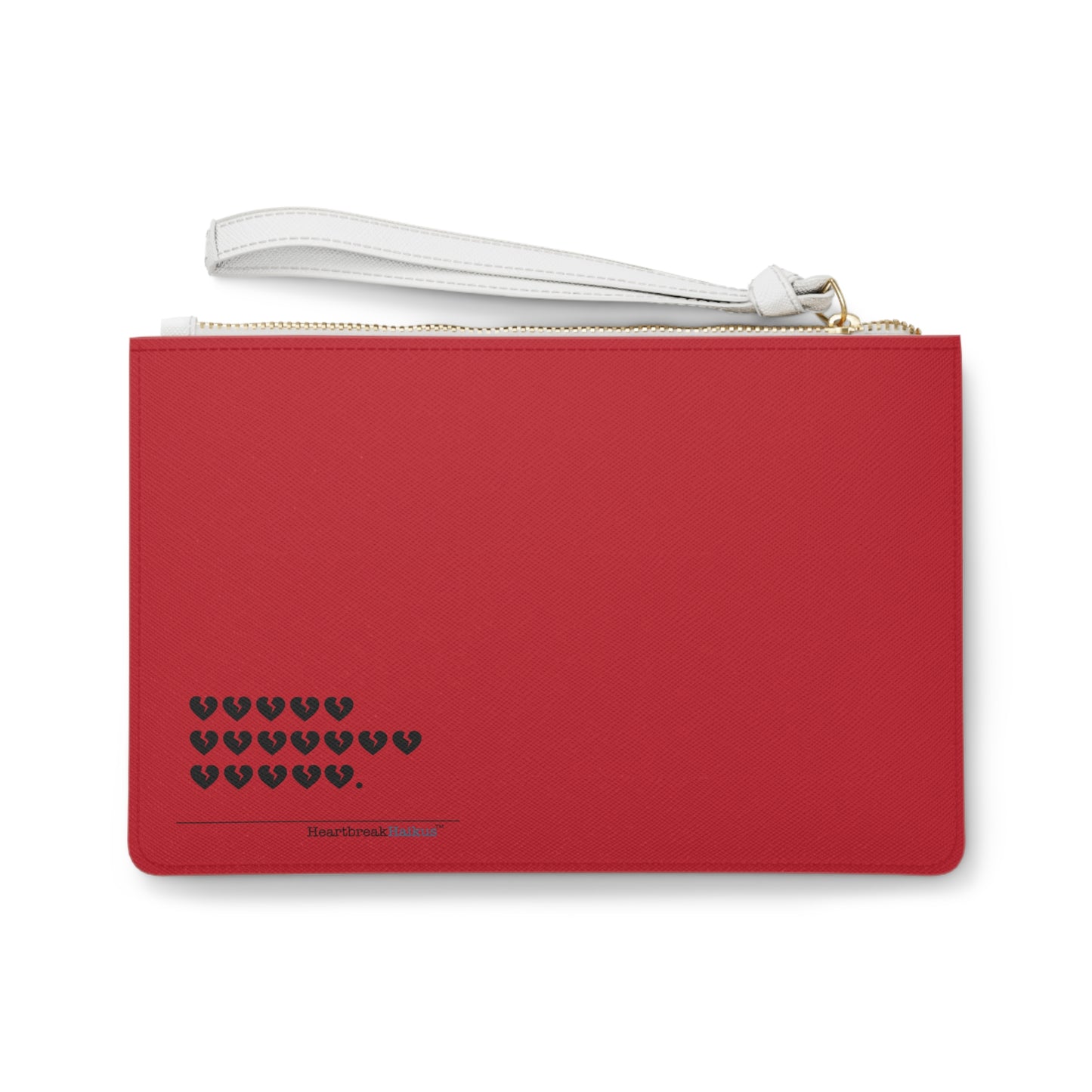 The Fairy Tale Died Clutch Bag – (in Deep Red)