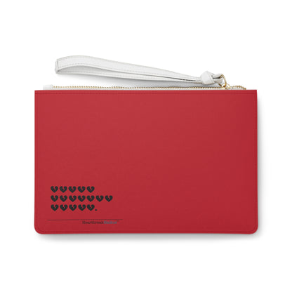 The Fairy Tale Died Clutch Bag – (in Deep Red)