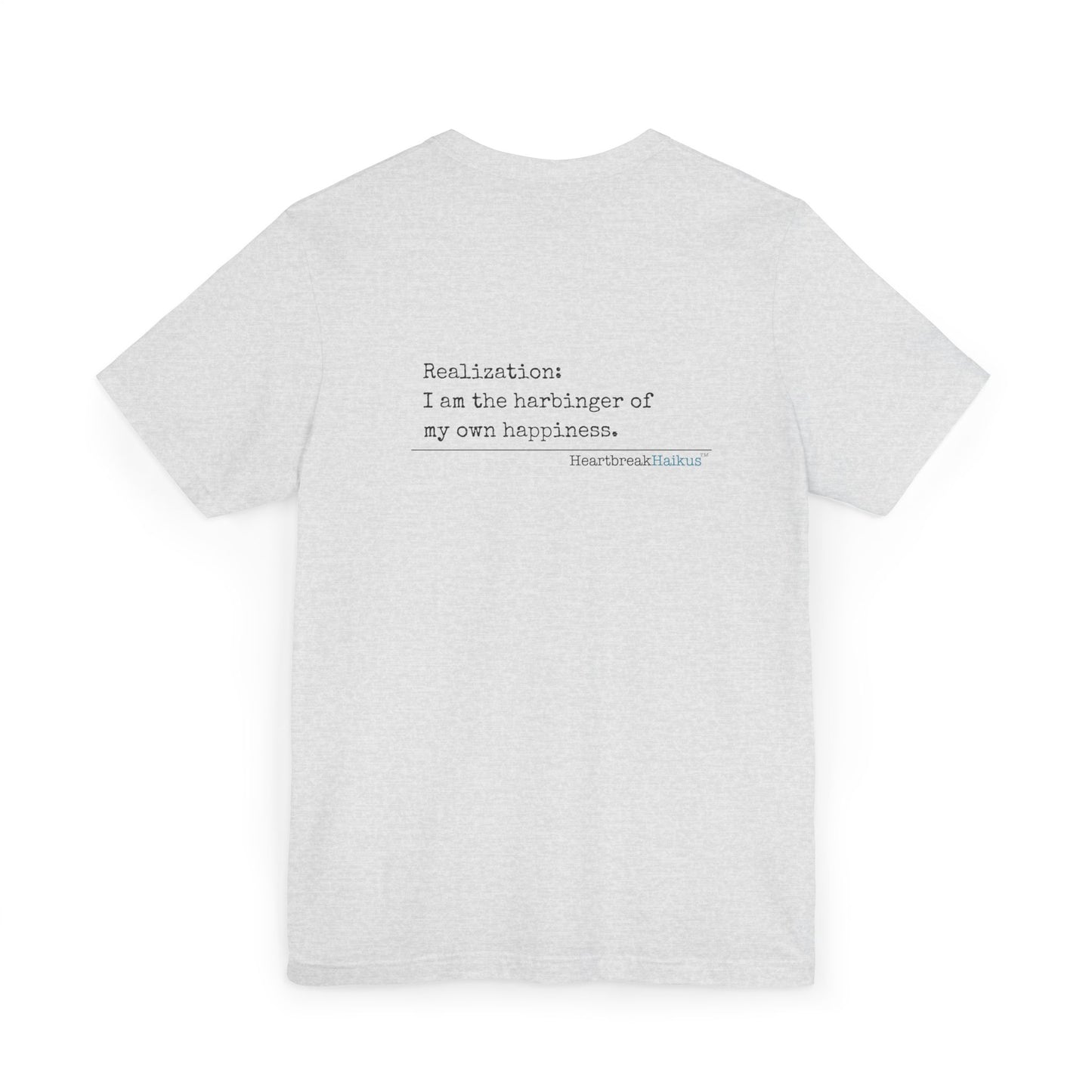 This classic unisex jersey short sleeve tee fits like a well-loved favorite. Soft cotton and quality print make users fall in love with it over and over again. These t-shirts have-ribbed knit collars to bolster shaping. The shoulders are tapered for a bet