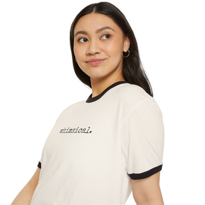 Whimsical. University Ringer Tee - (The One Word Collection)