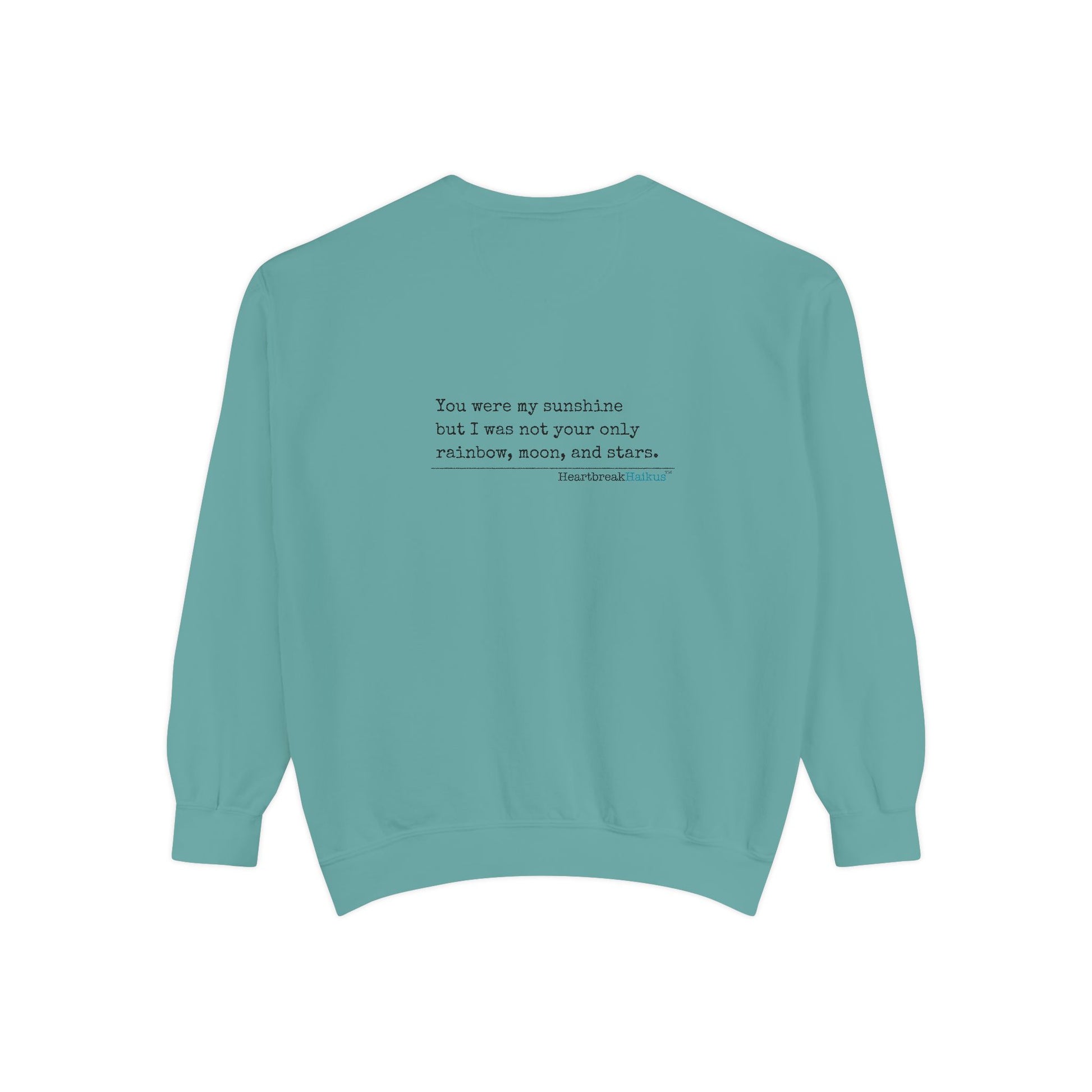 Luxurious comfort and style are what this unisex, garment-dyed sweatshirt is all about. It's made with 80% ring-spun cotton and 20% polyester and the fabric is 3-end garment-dyed, ring-spun, color-blast fleece with a 100% cotton face. Each sweatshirt come