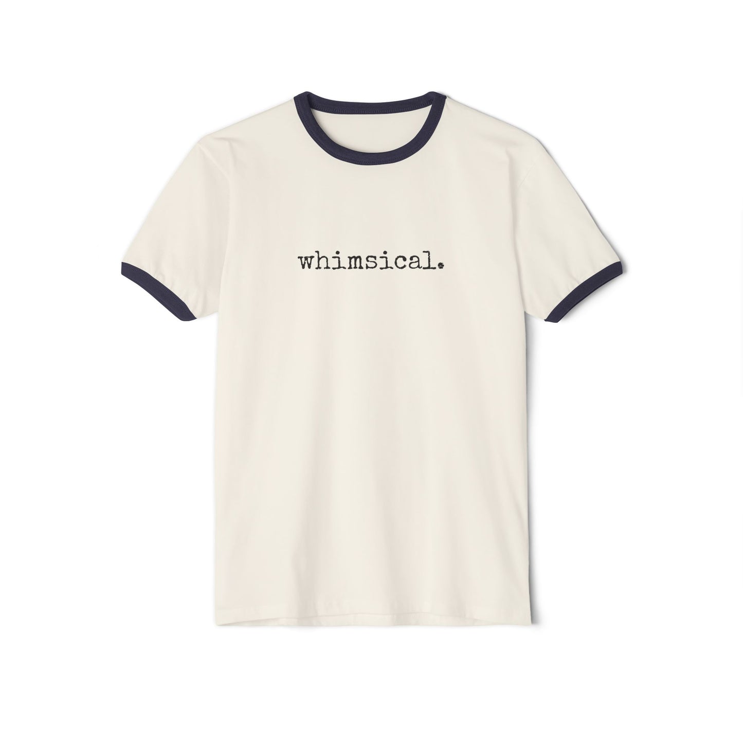 Whimsical. University Ringer Tee - (The One Word Collection)