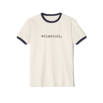 Whimsical. University Ringer Tee - (The One Word Collection)