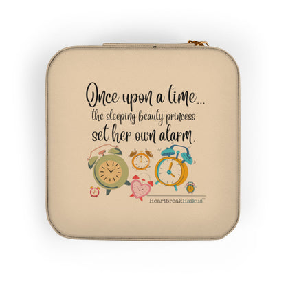 Sleeping Beauty's Alarm Haiku - Charming Jewelry Organizer and Travel Case